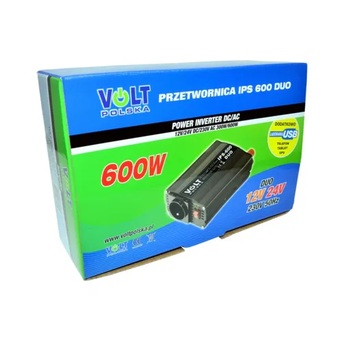 VOLT IPS 600 DUO 12/24V/230V | Power inverter | 600W 3