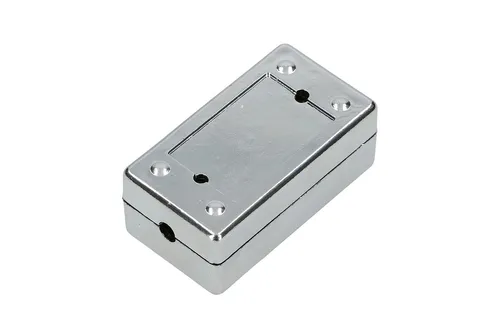 Extralink CAT5E STP | Connection box | silver Ilość na paczkę1