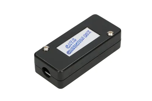 Extralink CAT6 UTP | Connection box | black Ilość na paczkę1