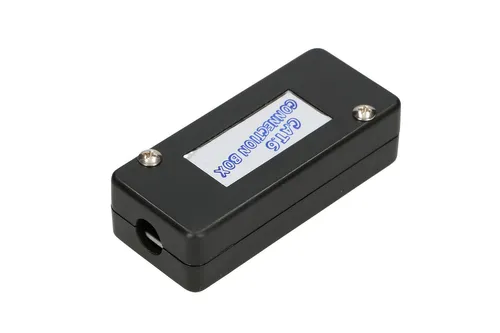Extralink CAT6 UTP | Connection box | black Izolacja kablaU/UTP (UTP)