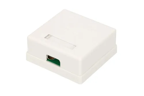 Extralink | Povrchová zásuvka | 2x RJ45 KAT5E STP Kategoria złącza RJ45Cat.5E STP