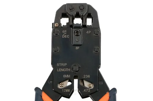 Extralink 4P+6P+8P | Kleště RJ45 | s blokadou 4