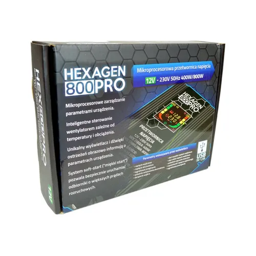 HEX 800 PRO 12V | Inversor de potencia | 800W