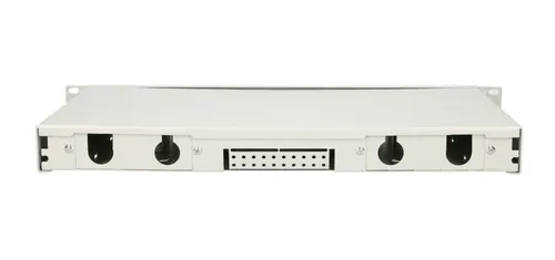 Extralink 24 Core V2 | Patch panel | 24 puertos, blanco Ilość na paczkę1