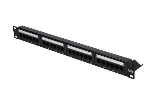 Extralink CAT5E UTP V2 | Patchpanel | 24 portas Kategoria złącza RJ45Cat.5E UTP