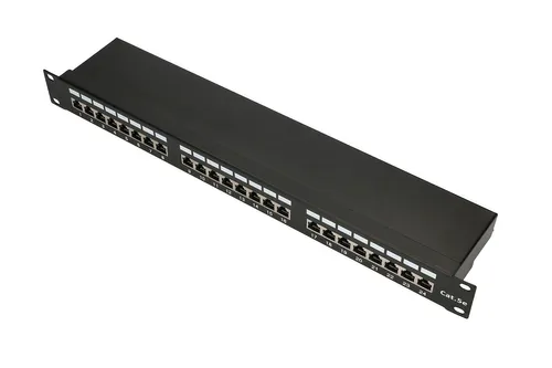 Extralink CAT5E STP V2 | Патч-панель | 24 порта Obsługiwane typy kabliCat5e