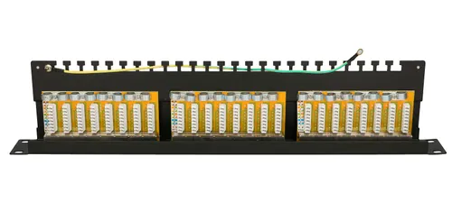 Extralink CAT5E STP V2 | Patchpanel | 24-Anschluss Pojemność stelaża1U