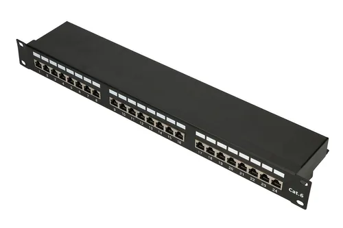 Extralink CAT6 STP V2 | Patchpanel | 24 port Obsługiwane typy kabliCat6