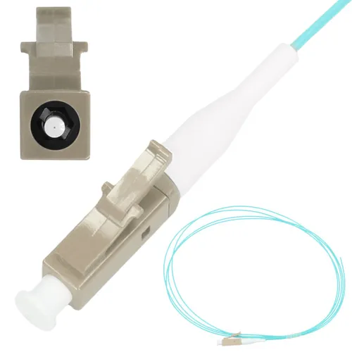 Extralink LC/UPC | Pigtail | Multimodový, OM3, 50/125, 2m, Easy strip Długość1.5m