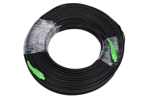Extralink SC/APC-SC/APC Flat | Patchcord | Drop, Einzelmodus, Simplex, G.657A2, 125m Kategoria kablaSingle-Mode