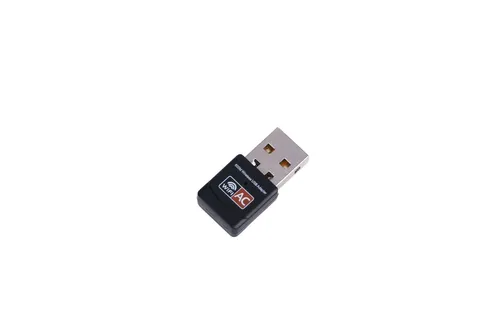 EXTRALINK U600AC-MINI 600M DUAL BAND AC WIRELESS USB ADAPTER Kolor produktuCzarny