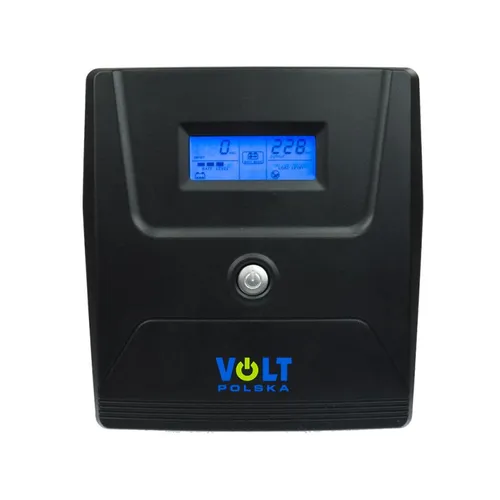VOLT Micro UPS 1000/600W | Počítačový nepřerušitelný zdroj napájení | 2x 7Ah 2