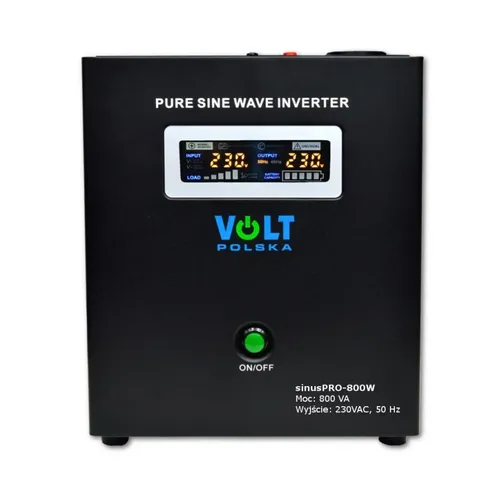 VOLT SINUS PRO UPS 800W 12V 10A | Fonte de alimentaçao ininterrupta | 800W Moc UPS (VA)800