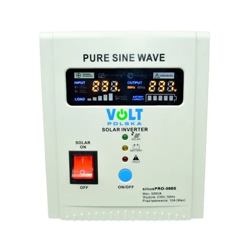 VOLT SINUS PRO UPS 500S 12V 10A | Zasilacz awaryjny | 500W Napięcie akumulatora w UPS12V