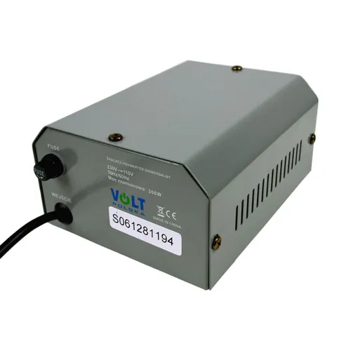 VOLT VP-200 230V/110V | Conversor de potencia | 200W, AC/AC Napięcie wejściowe230V
