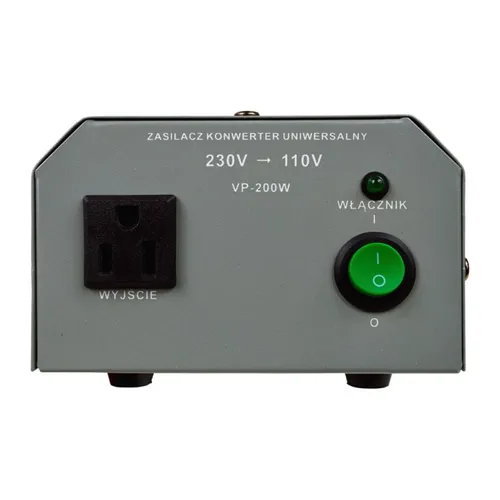 VOLT VP-200 230V / 110V | Conversor de tensao | 200W, AC / AC Napięcie wyjściowe110V
