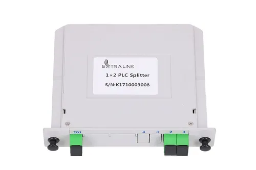 Extralink 1:2 PLC SC/APC | Splitter | Slot Type Liczba końcówek splittera1x2