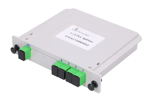 Extralink 1:4 PLC SC/APC | Splitter | Slot Type Standard włóknaG.657.A1