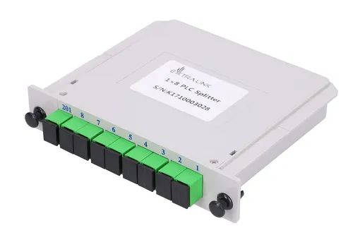 Extralink 1:8 PLC SC/APC | Splitter | Slot Type Standard włóknaG.657.A1
