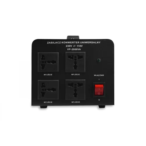 VOLT VP-2000 230V/110V | Konvertor napětí | 2000W, AC/AC, Soft Start Napięcie wejściowe230V