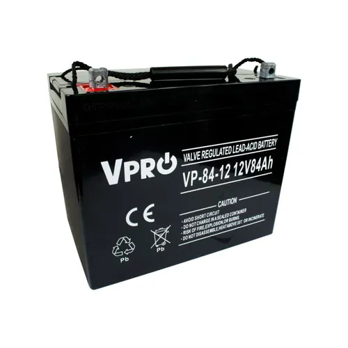 VOLT VPRO 84 Ah 12V | Battery | AGM VRLA Napięcie wyjściowe12V