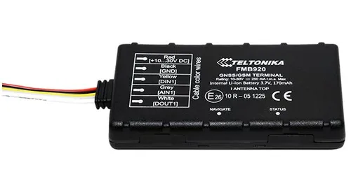 Teltonika FMB920 | Lokátor GPS | Kompaktní Tracker GNSS, GSM, Bluetooth, karta SD Typ łączności2G