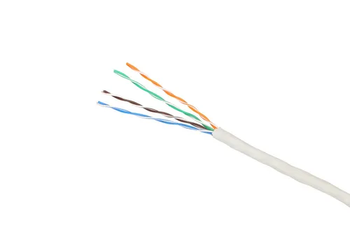 Extralink CAT5E UTP (U/UTP) V2 Interní | Síťový kabel s krouceným párem | 305M Certyfikat środowiskowy (zrównoważonego rozwoju)CE