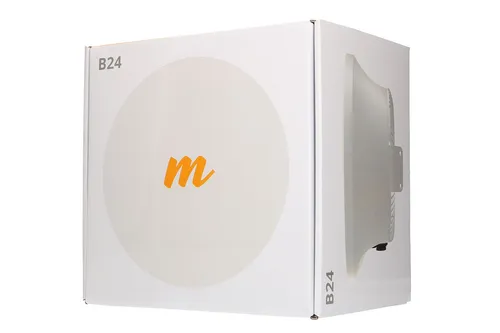 Mimosa B24 | Радиомост | 1,5Gbps, 24,00-24,25GHz, SFP, 3km, 33dBi встроенная антенна 10