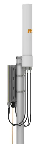 Mimosa N5-360 | Omnidirectional antenna | 15dBi, 360st, 4,9-6,4GHz, 4x N-female Szerokość wiązki w pionie8°