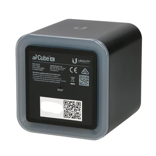 Ubiquiti ACB-AC | Router WiFi | airCube, AC1200, Dual Band, MIMO, 4x RJ45 1000Mb/s Głębokość produktu89,2