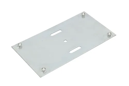 Extralink | Mounting plate | narrow spacing, dedicated for 16 core fiber optic terminal box Kolor produktuStal