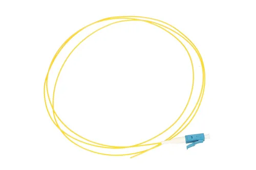 Extralink LC/UPC | Pigtail | PVC, Modo unico, 900um G.652D 1m Końcówka pigtaila / splitteraLC/PC