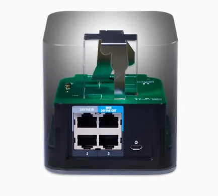 Ubiquiti ACB-ISP | WiFi-Router | airCube, 2,4GHz, MIMO, 4x RJ45 100Mb/s Standardy sieci bezprzewodowejIEEE 802.11g