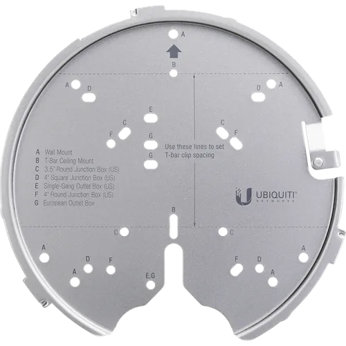 Ubiquiti U-PRO-MP | Montážní držák|pro zařízení  UniFi Kolor produktuAluminium