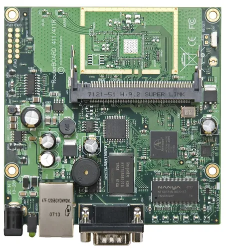 MikroTik RB411AH | Маршрутизатор | 1x RJ45 100Mb/s, 1x miniPCI Ilość portów LAN1x [10/100M (RJ45)]
