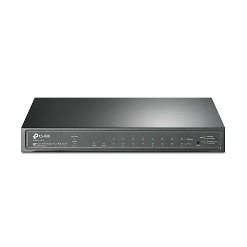TP-Link T1500G-10PS (TL-SG2210P) | Switch | 8x RJ45 1000Mb/s, 2x SFP, PoE, Gerenciado Ilość portów LAN8x [10/100/1000M (RJ45)]
