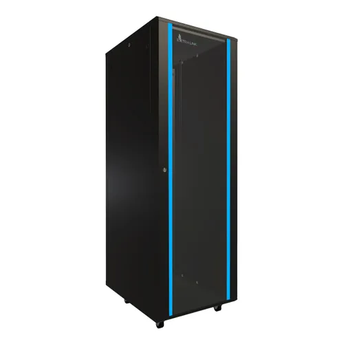 Extralink 37U 600x800 Black | Rackmount cabinet | standing Wysokość szafy37U