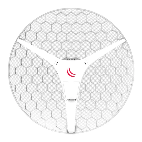 MikroTik LHG XL 5 ac | Klientské zařízení | RBLHGG- 5ACD-XL, 5GHz, 1x RJ45 1000Mb/s, 27dBi Kolor produktuBiały
