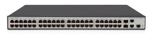 HPE Office Connect 1950 48G 2SFP+ 2xGT | Switch | 48x RJ45 1000Mb/s, 2x SFP, 2x RJ45 10Gb/s Ilość portów LAN48x [10/100/1000M (RJ45)]
