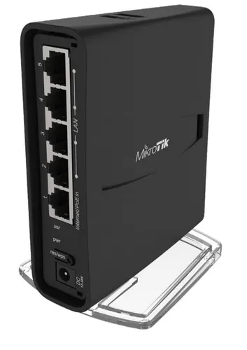 MikroTik hAP ac2 tower | WiFi Router | RBD52G-5HacD2HnD-TC, Dual Band, 5x RJ45 1000Mb/s, 1x USB