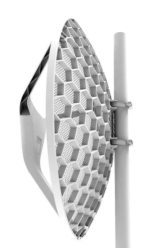 MikroTik LHG XL 2 | CPE | RBLHG-2nD-XL, 2,4GHz, 1x RJ45 100Mb/s, 21dBi Maksymalna prędkość transmisji bezprzewodowej300 Mb/s