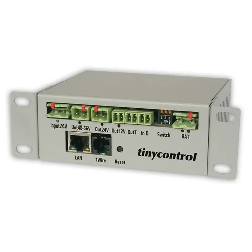 Tinycontrol Kit | Konverter + LAN Controller V2 | DC/DC 120W 12/24/48/56V 0