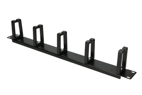 Extralink | Organizador de cable | 1U con mangos de plastico Ilość na paczkę1