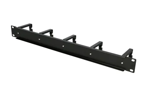 Extralink | Organizador de cable | 1U con mangos de plastico ModelPanel zarządzania kablami