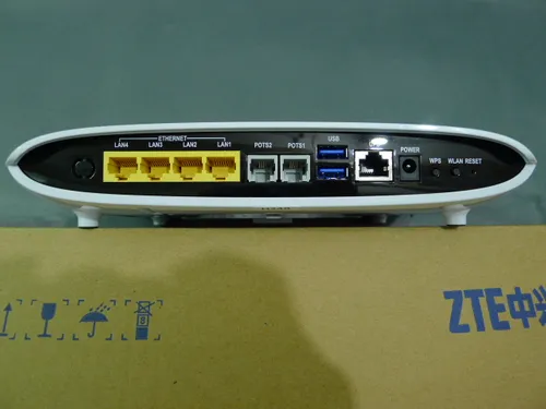 ZXA10 F660 | ONT | WiFi, 1x GPON, 4x RJ45 1000Mb/s, 2x POTS, 2x USB Port USB2x USB