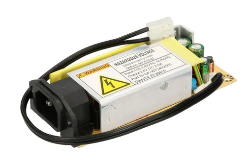 MikroTik 24V2APOW | Fuente de alimentación | 24V, 2.5A dedicado a CCR1009-7G-1C-1S+, CRS317-1G-16S+RM Rodzaj prąduAC na DC