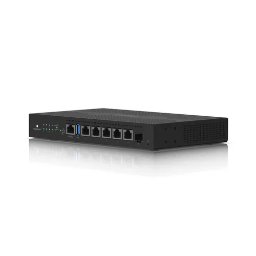 Ubiquiti ER-6P Yönlendirici, EdgeMAX EdgeRouter, 5x RJ45 1000Mb/s Pasif PoE, 1x SFP Ilość portów LAN5x [10/100/1000M (RJ45)]
