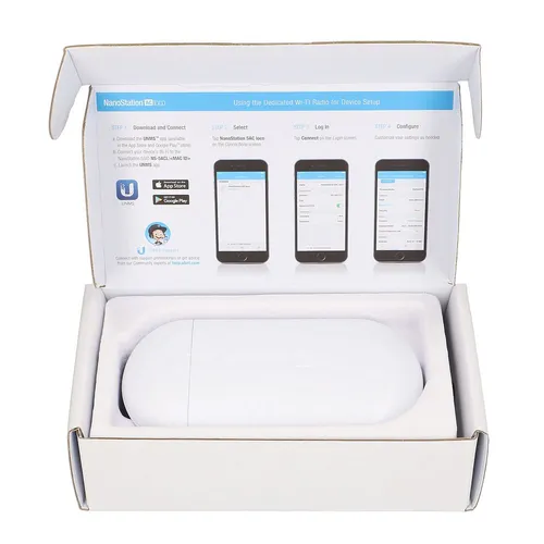 Ubiquiti NS-5ACL-5 | Klientské zařízení | NanoStation 5AC loco, 5GHz, 1x RJ45 1000Mb/s, 13dBi, 5-pack Ilość portów Ethernet LAN (RJ-45)1