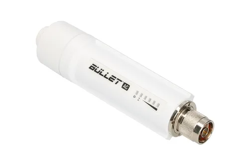 Ubiquiti B-DB-AC | Urządzenie klienckie | Bullet AC, 2,4GHz, 5GHz, 1x RJ45 1000Mb/s Maksymalna prędkość transmisji bezprzewodowej300 Mb/s