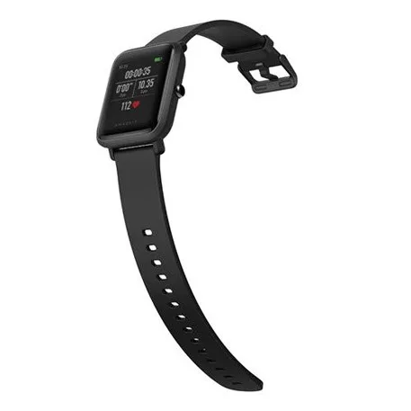 Amazfit Bip Onyx Black | Smartband | GPS, Pulsómetro, EU Całkowita długość (pasek + zegarek)3,2